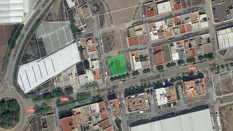 Terrain dans El Ejido, Almería à vendre Plan de site- Image 1 de 4