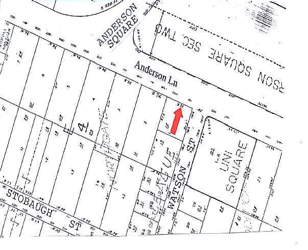 1101 Anderson Ln W, Austin, TX à vendre - Plan cadastral - Image 2 de 8