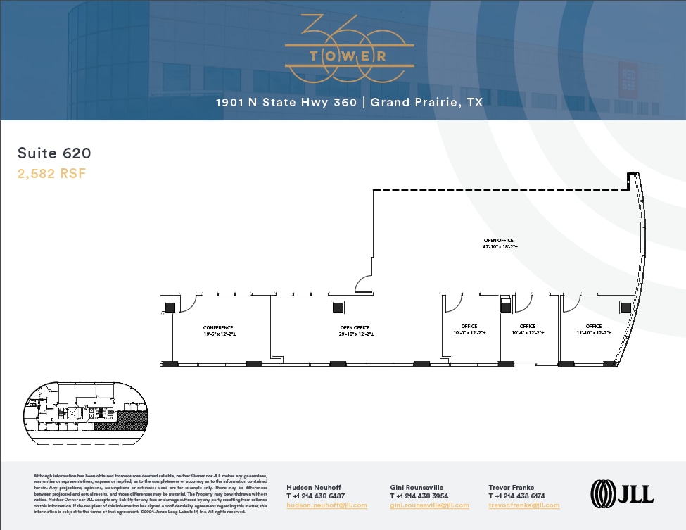 1901 N State Highway 360, Grand Prairie, TX for lease Floor Plan- Image 1 of 1