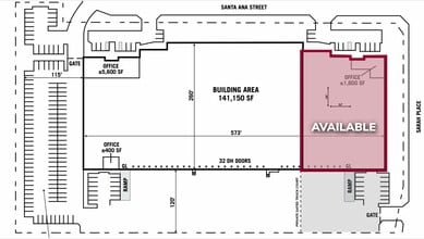 5120-5130 Santa Ana St, Ontario, CA for lease Site Plan- Image 1 of 1