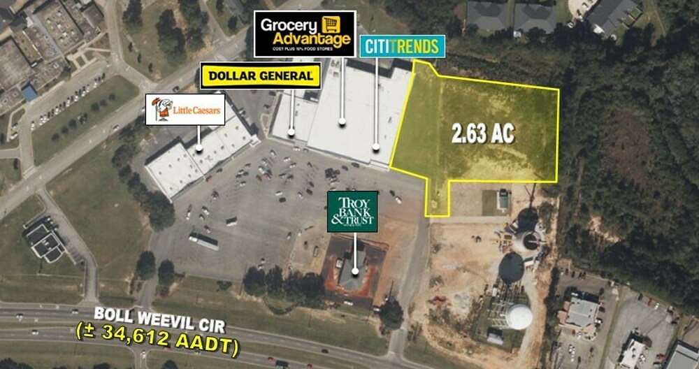 1032 Boll Weevil Cir, Enterprise, AL à vendre Photo principale- Image 1 de 4