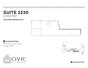 20 N Wacker Dr, Chicago, IL for lease Floor Plan- Image 1 of 3