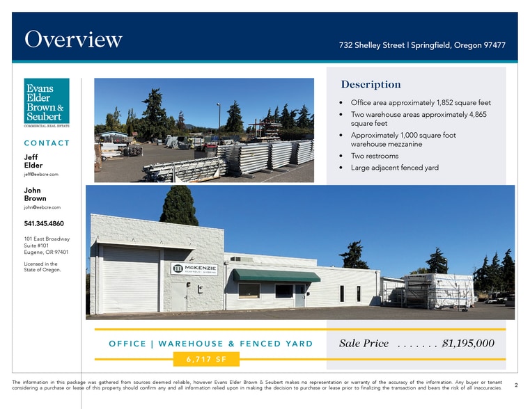 732 Shelley St, Springfield, OR for sale - Building Photo - Image 3 of 8