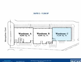 4527 Metropolitan Ct, Frederick, MD for lease Floor Plan- Image 1 of 1