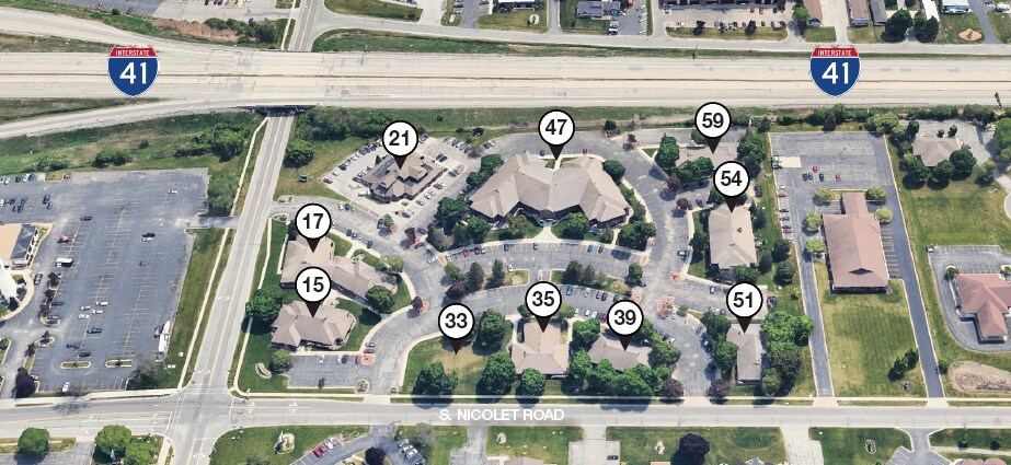 47 Park Pl, Grand Chute, WI à louer Photo du bâtiment- Image 1 de 9