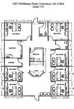 1921 Whittlesey Rd, Columbus, GA à louer Plan d’étage- Image 1 de 1