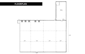 5440 72 Av SE, Calgary, AB à louer Plan d’étage- Image 2 de 2