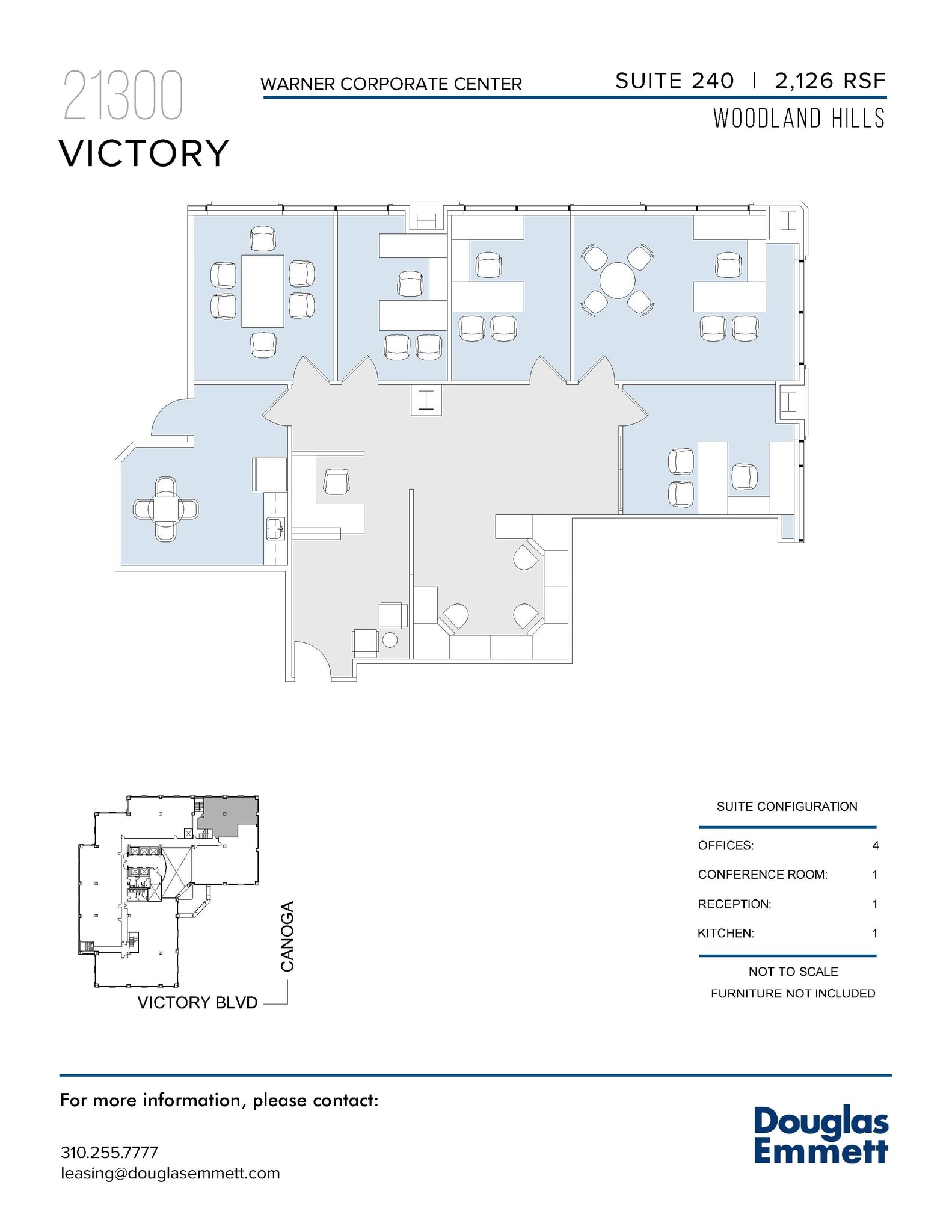 21300 Victory Blvd, Woodland Hills, CA for lease Floor Plan- Image 1 of 1