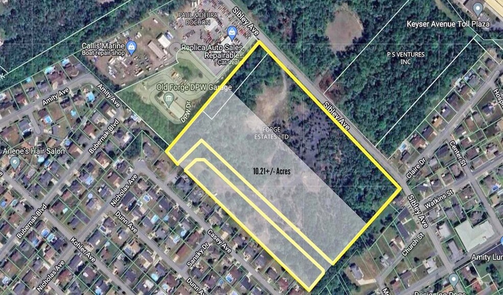 21 Casey Ave, Old Forge, PA for sale - Aerial - Image 1 of 1