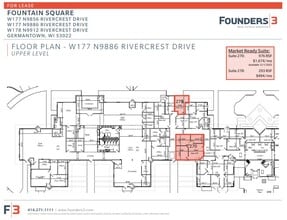 W177N9856-W178 N9912 Rivercrest Dr, Germantown, WI for lease Floor Plan- Image 1 of 1