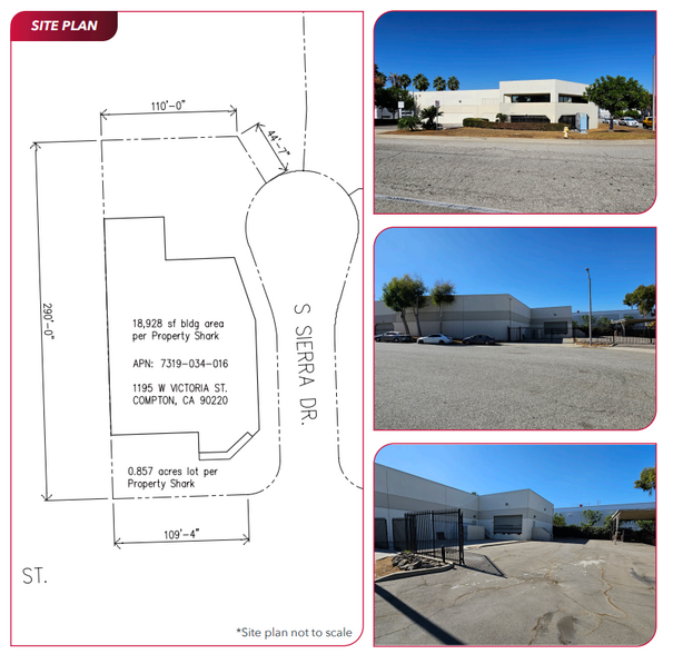 1195 W Victoria St, Compton, CA for sale - Site Plan - Image 2 of 27