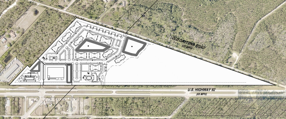 2575 Old Daytona cir, Deland, FL for sale - Site Plan - Image 2 of 4