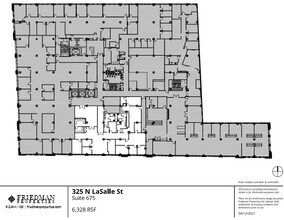 325 N LaSalle St, Chicago, IL for lease Floor Plan- Image 1 of 1