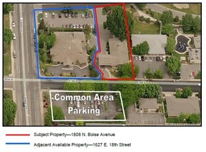 1808 Boise Ave, Loveland, CO - AERIAL  map view