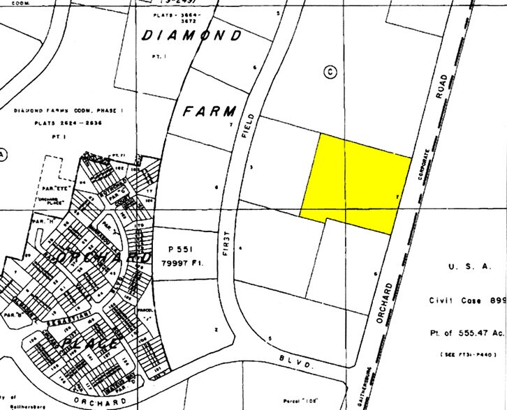 704 Quince Orchard Rd, Gaithersburg, MD à louer - Plan cadastral - Image 2 de 12