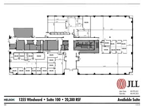 1355 Windward Concourse, Alpharetta, GA for lease Floor Plan- Image 1 of 1