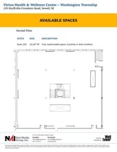 239 Hurffville Crosskeys Rd, Sewell, NJ for lease Floor Plan- Image 1 of 1