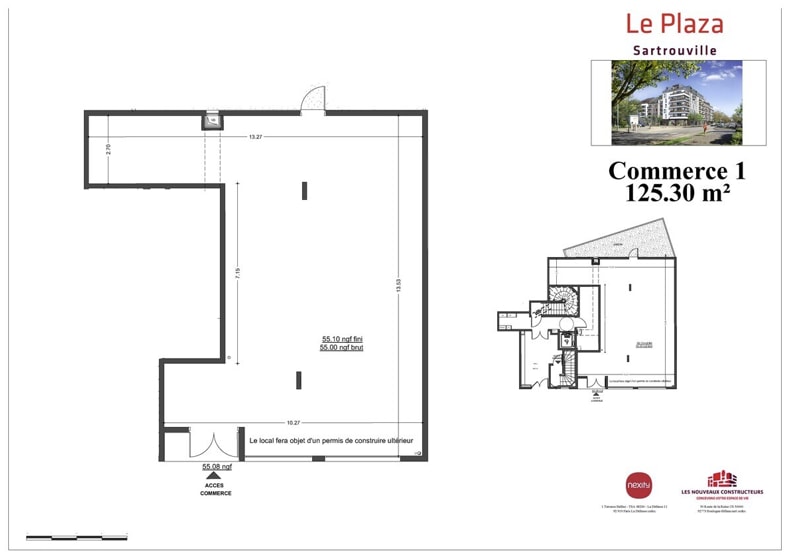 135 Avenue General De Gaulle, Sartrouville for lease - Floor Plan - Image 2 of 3