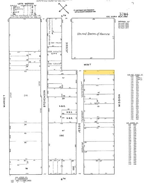 12 Mint Plz, San Francisco, CA à vendre - Plan cadastral - Image 2 de 6