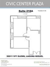 30011 Ivy Glenn Dr, Laguna Niguel, CA à louer Plan de site- Image 1 de 1