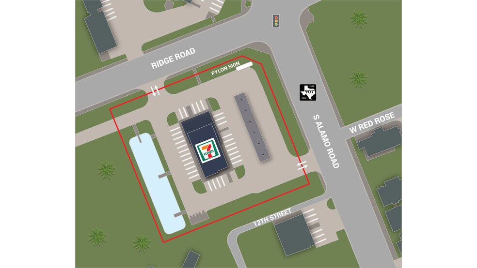 907 Alamo Road, Alamo, TX à vendre - Photo du bâtiment - Image 2 de 3