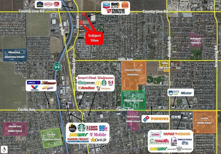 Girard St, Delano, CA à louer - Photo du bâtiment - Image 2 de 3