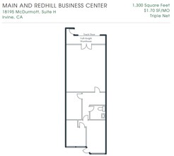 1200 Main St, Irvine, CA à louer Plan d  tage- Image 1 de 1