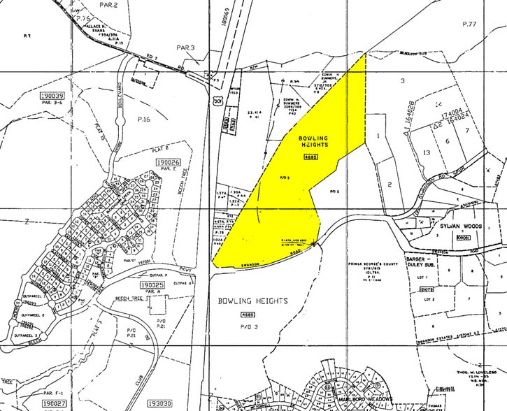3030-A Crain Hwy, Upper Marlboro, MD for sale - Plat Map - Image 2 of 6
