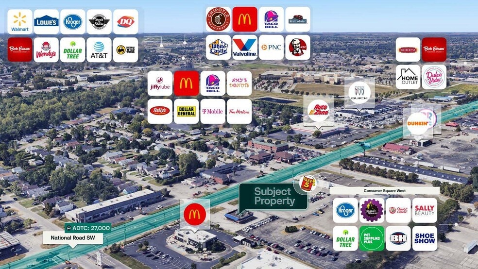 3660 National Rd SW, Columbus, OH à vendre - Photo du bâtiment - Image 3 de 3