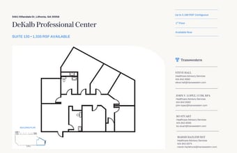 5461 Hillandale Dr, Lithonia, GA à louer Plan d’étage- Image 2 de 2