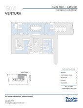 16000 Ventura Blvd, Encino, CA à louer Plan d’étage- Image 1 de 1