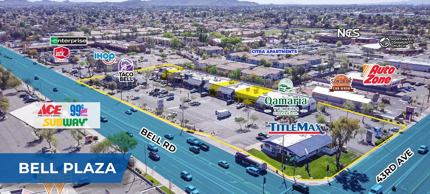 4239-4255 W Bell Rd, Phoenix, AZ for lease Primary Photo- Image 1 of 5