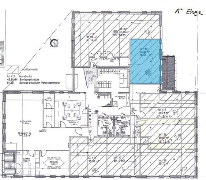 104 Rue De Hochfelden, Strasbourg à louer - Plan d’étage - Image 2 de 2