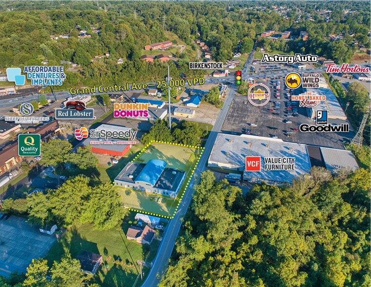 415 36th St, Parkersburg, WV for sale - Aerial - Image 2 of 21