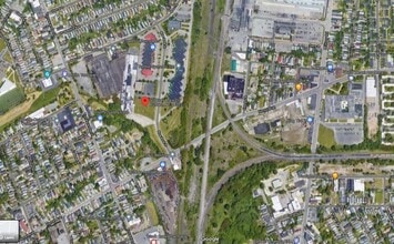 50 River Rock, Buffalo, NY - AÉRIEN Vue de la carte