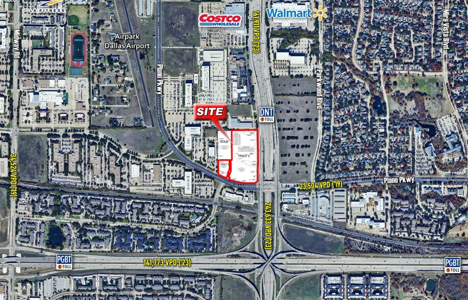 W Plano Pky, Plano, TX à vendre - Aérien - Image 2 de 2