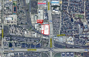 W Plano Pky, Plano, TX - AÉRIEN Vue de la carte