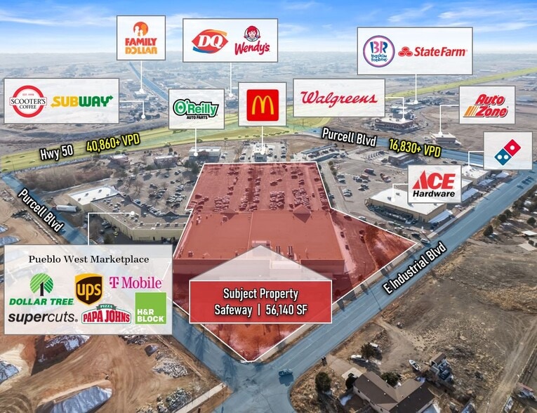 1017 N Market Plz, Pueblo, CO à vendre - Photo du bâtiment - Image 2 de 8