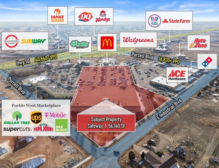 1017 N Market Plz, Pueblo, CO à vendre - Photo du bâtiment - Image 2 de 8