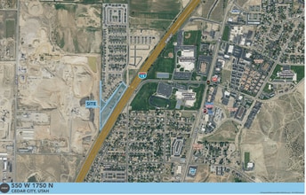 550 w 1750 N, Cedar City, UT - Aerial  map view