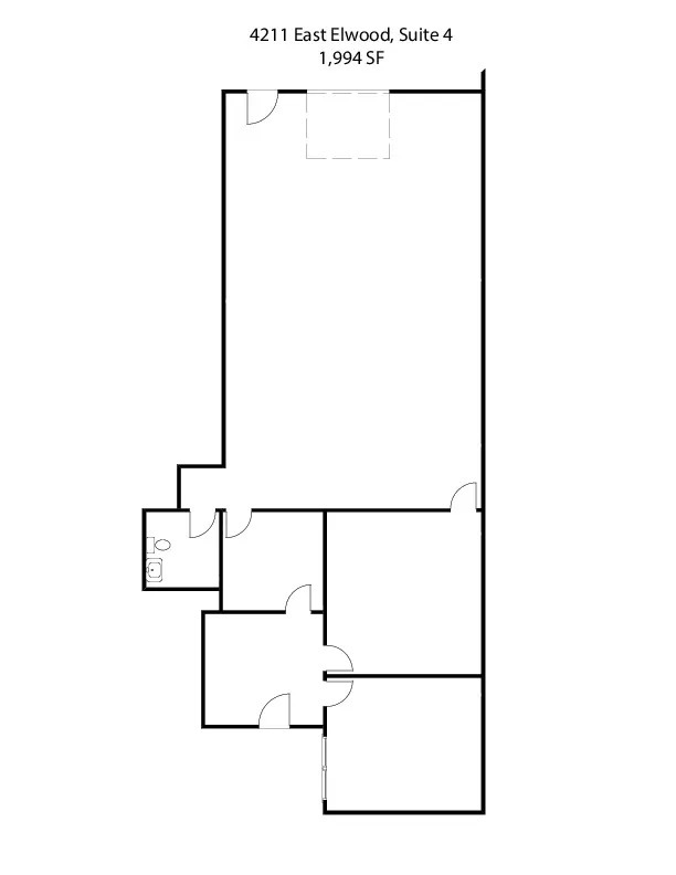 4211 E Elwood St, Phoenix, AZ for lease Floor Plan- Image 1 of 1