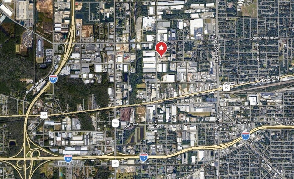 501 Ellis Road North, Jacksonville, FL for sale - Aerial - Image 2 of 2