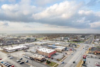1258 E Battlefield St, Springfield, MO - AERIAL  map view