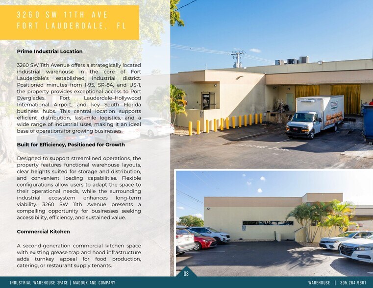3260-3270 SW 11th Ave, Fort Lauderdale, FL à louer - Photo du bâtiment - Image 3 de 11