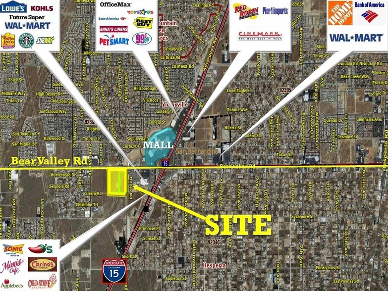 13921 Bear Valley Rd, Victorville, CA à vendre - Photo du bâtiment - Image 3 de 10