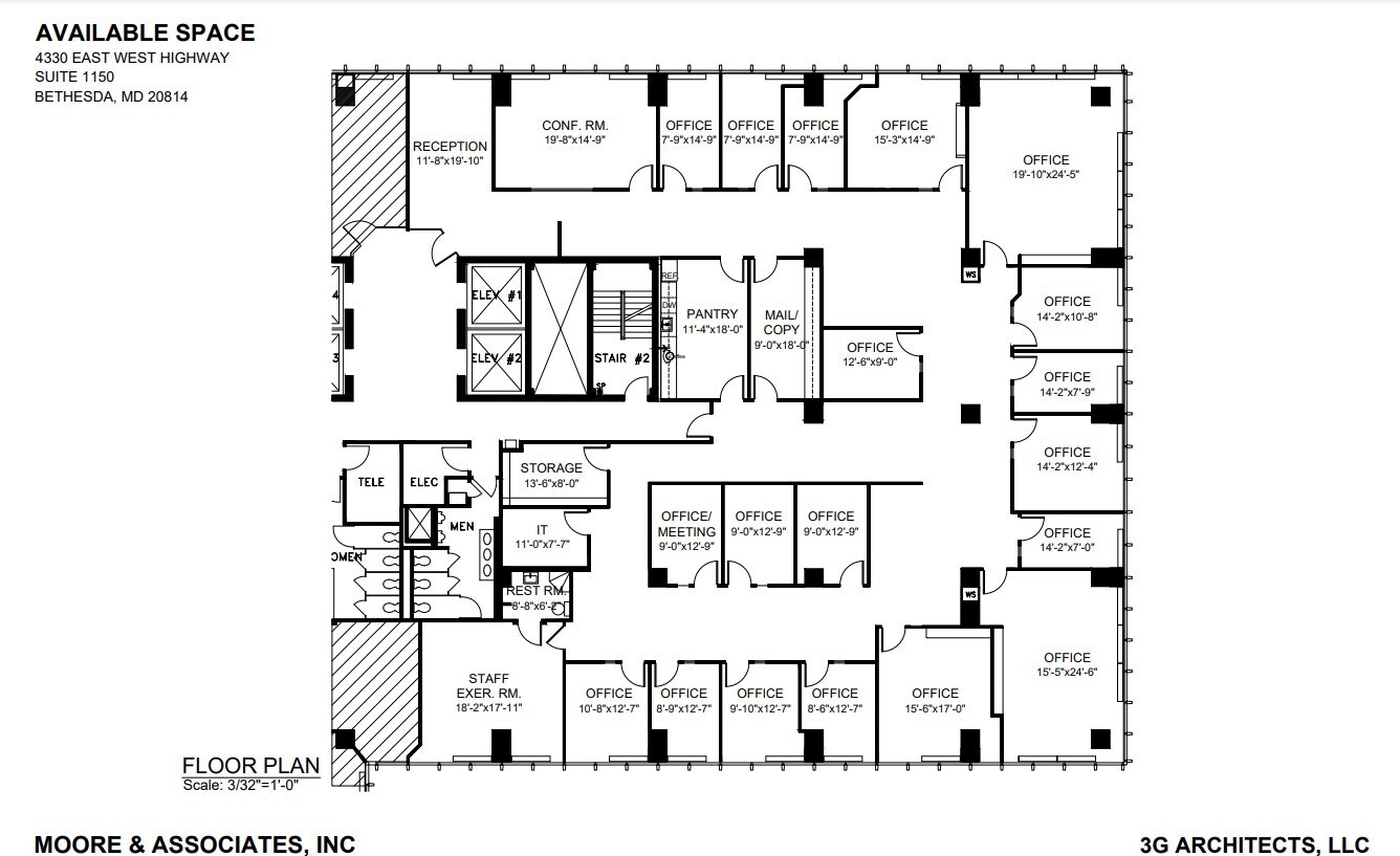 4340 East-West Hwy, Bethesda, MD for lease Floor Plan- Image 1 of 1