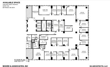 4340 East-West Hwy, Bethesda, MD for lease Floor Plan- Image 1 of 1