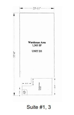 5000 W Oakey Blvd, Las Vegas, NV à louer Plan d’étage- Image 1 de 1