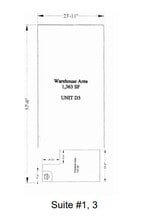 5000 W Oakey Blvd, Las Vegas, NV à louer Plan d’étage- Image 1 de 1