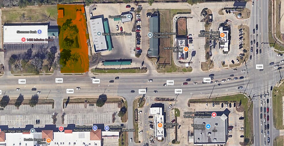 6910 FM 1488 Rd, Magnolia, TX à vendre - Plan cadastral - Image 1 de 1